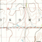 United States Geological Survey Nokomis, IL (1998, 24000-Scale) digital map