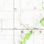 United States Geological Survey Nokomis SW, IL (1980, 24000-Scale) digital map