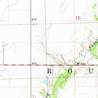 United States Geological Survey Nokomis SW, IL (1980, 24000-Scale) digital map