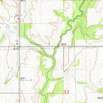 United States Geological Survey Nokomis SW, IL (1980, 24000-Scale) digital map
