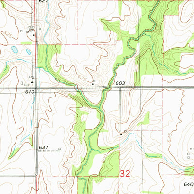 United States Geological Survey Nokomis SW, IL (1980, 24000-Scale) digital map