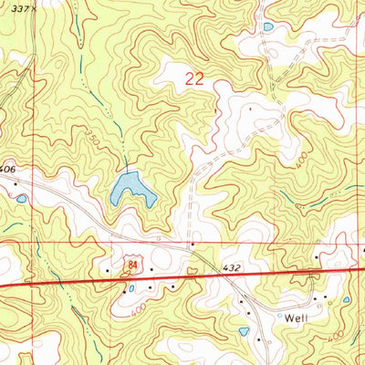 United States Geological Survey Nola, MS (1970, 24000-Scale) digital map
