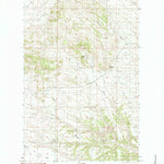 United States Geological Survey Nolan Reservoir, MT (1985, 24000-Scale) digital map