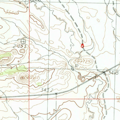 United States Geological Survey Nolan Reservoir, MT (1985, 24000-Scale) digital map