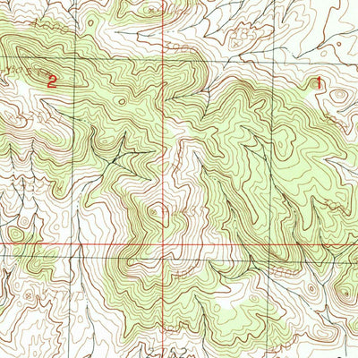 United States Geological Survey Nolan Reservoir, MT (1985, 24000-Scale) digital map