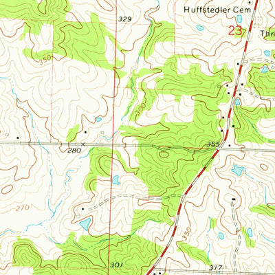 United States Geological Survey Noland, AR (1974, 24000-Scale) digital map
