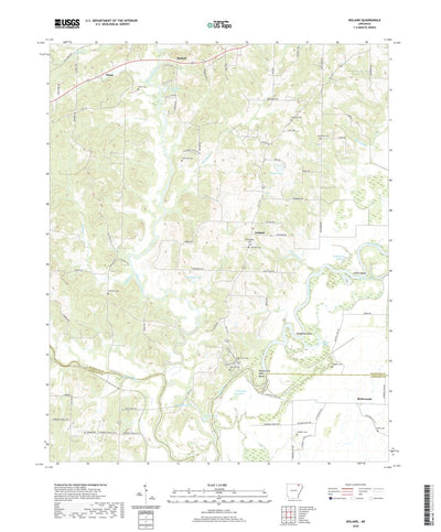United States Geological Survey Noland, AR (2020, 24000-Scale) digital map