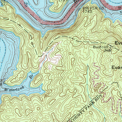 United States Geological Survey Noland Creek, NC (1961, 24000-Scale) digital map