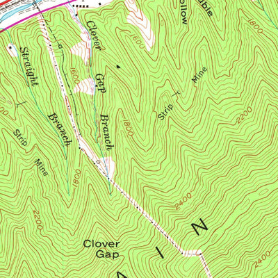 United States Geological Survey Nolansburg, KY (1954, 24000-Scale) digital map