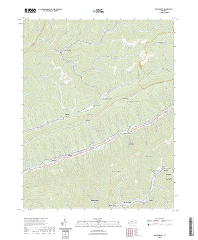 United States Geological Survey Nolansburg, KY (2022, 24000-Scale) digital map