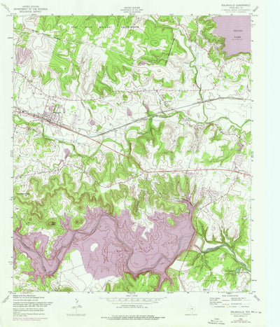 United States Geological Survey Nolanville, TX (1958, 24000-Scale) digital map
