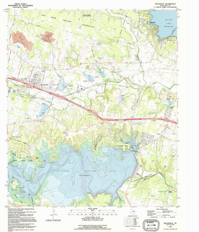 United States Geological Survey Nolanville, TX (1995, 24000-Scale) digital map