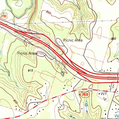 United States Geological Survey Nolanville, TX (1995, 24000-Scale) digital map