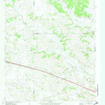 United States Geological Survey Nolen Draw, TX (1967, 24000-Scale) digital map
