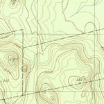 United States Geological Survey Nollesemic Lake, ME (1988, 24000-Scale) digital map