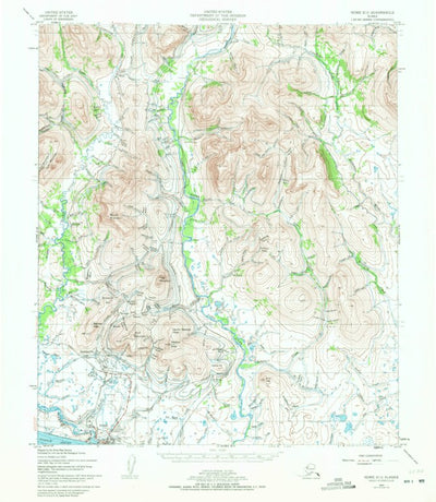 United States Geological Survey Nome C-1, AK (1950, 63360-Scale) digital map