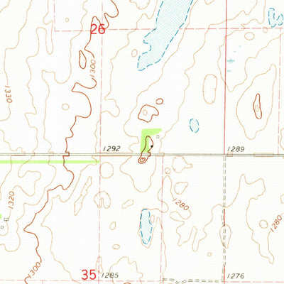 United States Geological Survey Nome SE, ND (1967, 24000-Scale) digital map