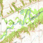 United States Geological Survey Nome SE, ND (1967, 24000-Scale) digital map