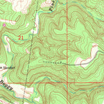 United States Geological Survey Non, OK (1967, 24000-Scale) digital map