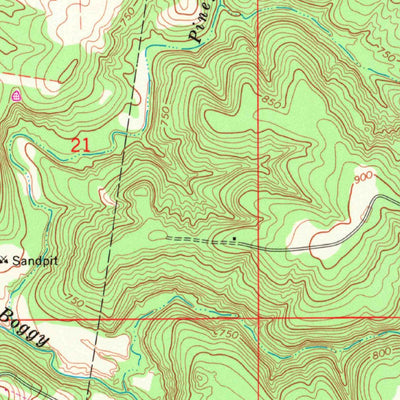 United States Geological Survey Non, OK (1967, 24000-Scale) digital map