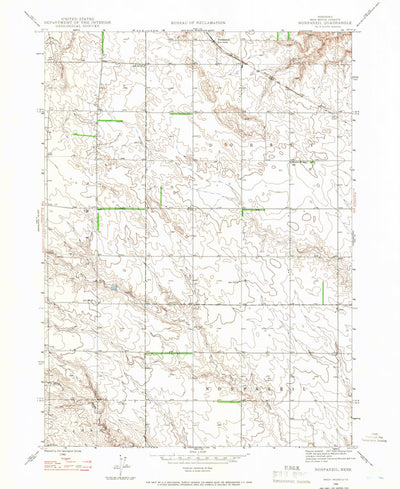 United States Geological Survey Nonpareil, NE (1946, 24000-Scale) digital map