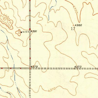 United States Geological Survey Nonpareil, NE (1948, 24000-Scale) digital map
