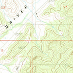 United States Geological Survey Nonpareil, OR (1987, 24000-Scale) digital map