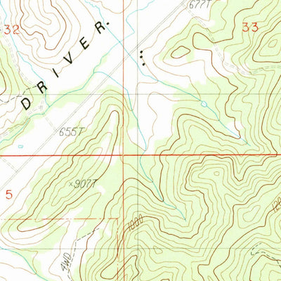 United States Geological Survey Nonpareil, OR (1987, 24000-Scale) digital map