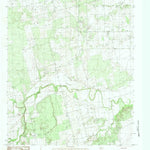 United States Geological Survey Noodle NE, TX (1984, 24000-Scale) digital map