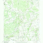 United States Geological Survey Noodle, TX (1957, 62500-Scale) digital map