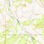 United States Geological Survey Noon Point, WY (1969, 24000-Scale) digital map