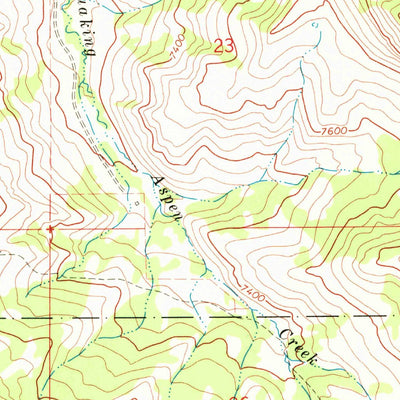United States Geological Survey Noon Point, WY (1969, 24000-Scale) digital map