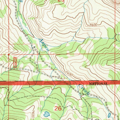 United States Geological Survey Noon Point, WY (1991, 24000-Scale) digital map