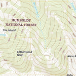 United States Geological Survey Noon Rock, NV (2021, 24000-Scale) digital map