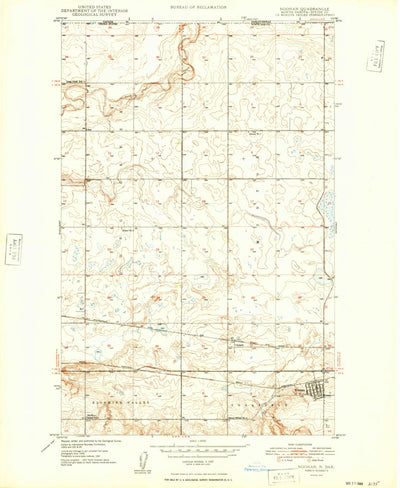United States Geological Survey Noonan, ND (1949, 24000-Scale) digital map