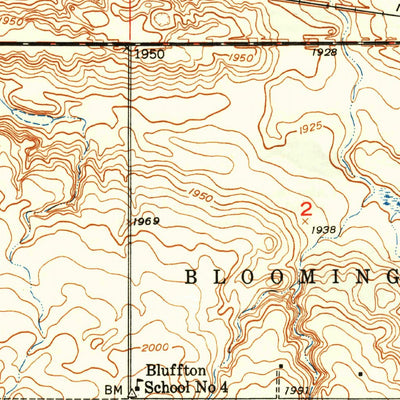 United States Geological Survey Noonan, ND (1949, 24000-Scale) digital map
