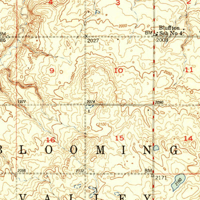United States Geological Survey Noonan, ND (1950, 62500-Scale) digital map