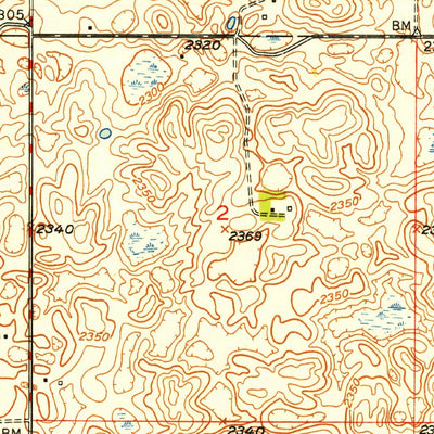 United States Geological Survey Noonan SE, ND (1949, 24000-Scale) digital map