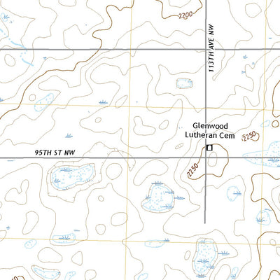 United States Geological Survey Noonan SW, ND (2020, 24000-Scale) digital map