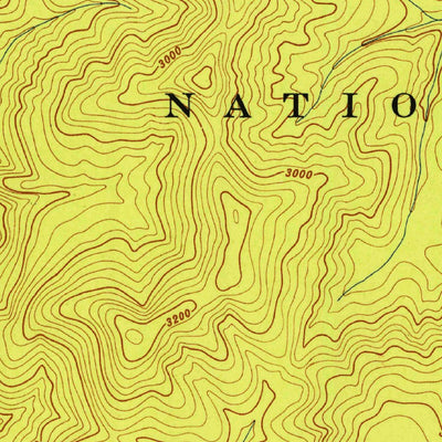 United States Geological Survey Noontootla, GA (1947, 24000-Scale) digital map