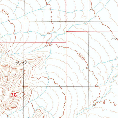 United States Geological Survey Nopah Peak, CA-NV (1984, 24000-Scale) digital map