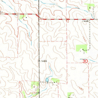 United States Geological Survey Nora, SD (1969, 24000-Scale) digital map