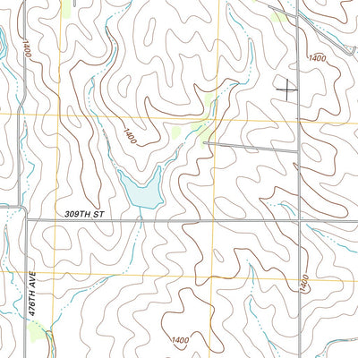 United States Geological Survey Nora, SD (2012, 24000-Scale) digital map