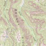 United States Geological Survey Nora, VA (1958, 24000-Scale) digital map