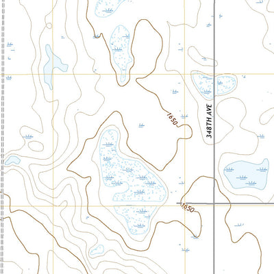 United States Geological Survey Norbeck, SD (2021, 24000-Scale) digital map