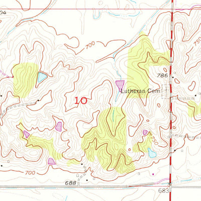 United States Geological Survey Norborne, MO (1957, 24000-Scale) digital map