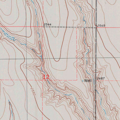 United States Geological Survey Norcatur, KS (1978, 24000-Scale) digital map