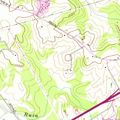 United States Geological Survey Norcross, GA (1956, 24000-Scale) digital map