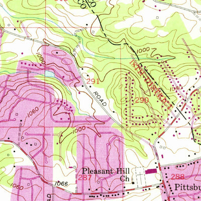 United States Geological Survey Norcross, GA (1956, 24000-Scale) digital map