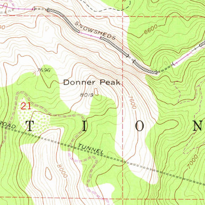 United States Geological Survey Norden, CA (1955, 24000-Scale) digital map